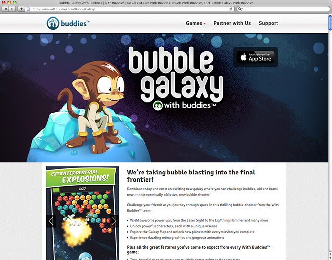 With Buddies | Bubble Galaxy With Buddies Page